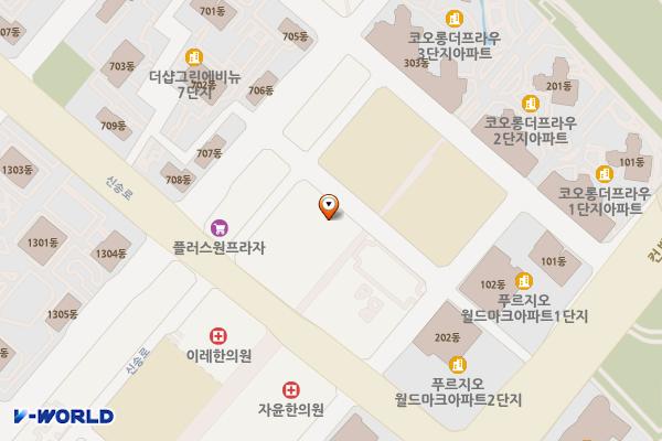 송도 도담프라자 위치 지도 — 인천광역시 연수구 신송로170번길 10