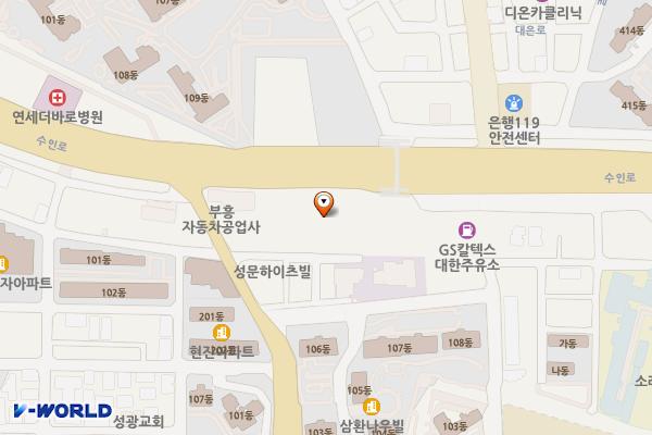 북시흥농협협동조합 위치 지도 — 경기도 시흥시 수인로 3309