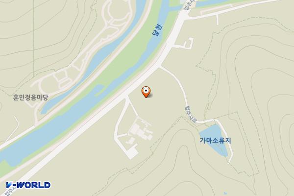 보은 그린브라우니 속리산점 위치 지도 — 충청북도 보은군 속리산면 법주사로 58-1