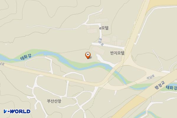 울산울주 석남민속가든 위치 지도 — 울산광역시 울주군 상북면 운문로 1-1