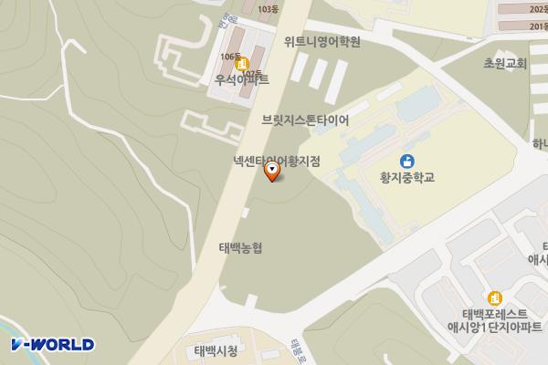 태백 이태리집 위치 지도 — 강원특별자치도 태백시 번영로 262