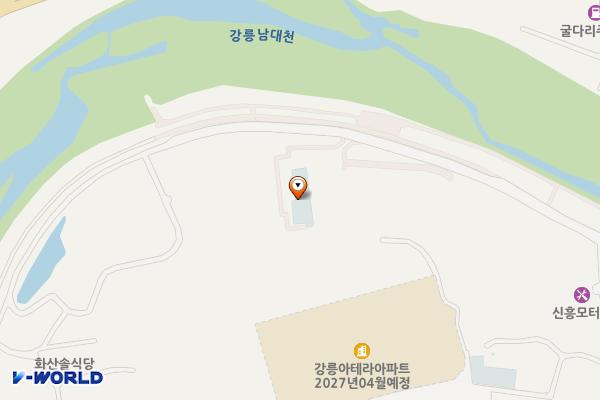 강릉 회산골프연습장 위치 지도 — 강원특별자치도 강릉시 회산로385번길 47-15
