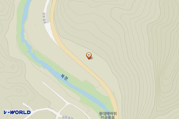 인제 용바위농수산물판매장 위치 지도 — 강원특별자치도 인제군 북면 진부령로 106