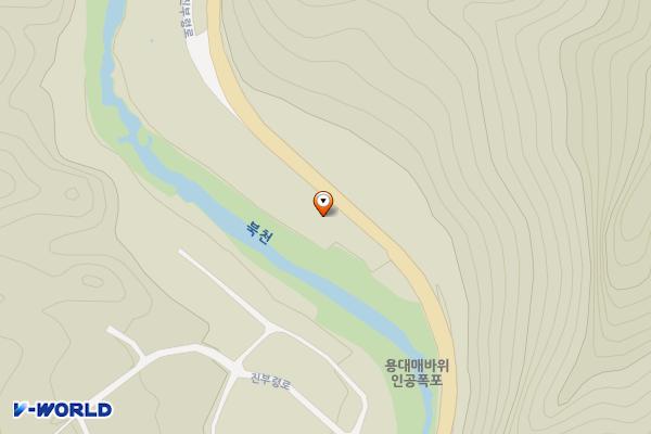 인제 용바위식당 위치 지도 — 강원특별자치도 인제군 북면 진부령로 107