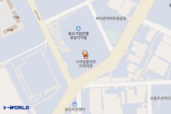 성남 센트럴비즈타워2차 위치 지도 — 경기도 성남시 중원구 사기막골로 99