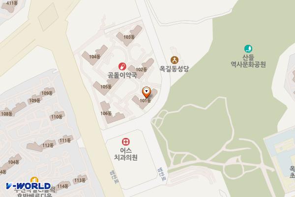 부천 옥길자이오피스텔 위치 지도 — 경기도 부천시 소사구 범안로219번길 19