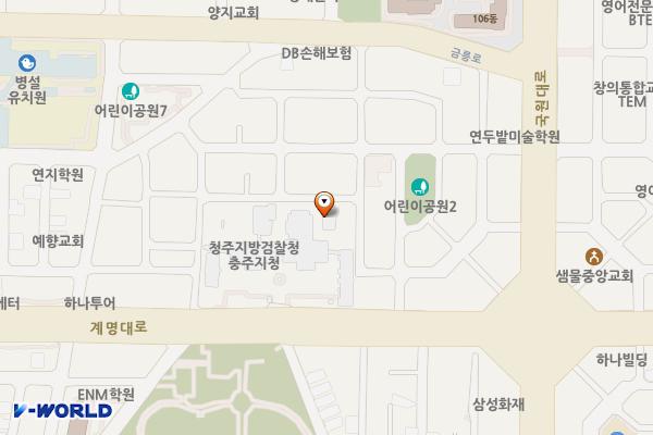 청주지방법원 충주지원 위치 지도 — 충청북도 충주시 계명대로 103