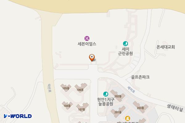 하남테크노밸리 U1센터 위치 지도 — 경기도 하남시 하남대로 947