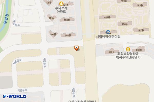 화성만세구청 전기차충전소 위치 지도 — 경기도 화성시 남양읍 역골동로 112-34