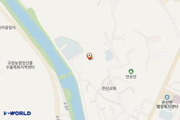 은산마을공영주차장 위치 지도 — 충청남도 부여군 은산면 충절로별신당길 26