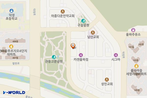 김해 남강스파앤피트니스 위치 지도 — 경상남도 김해시 덕정로204번길 36