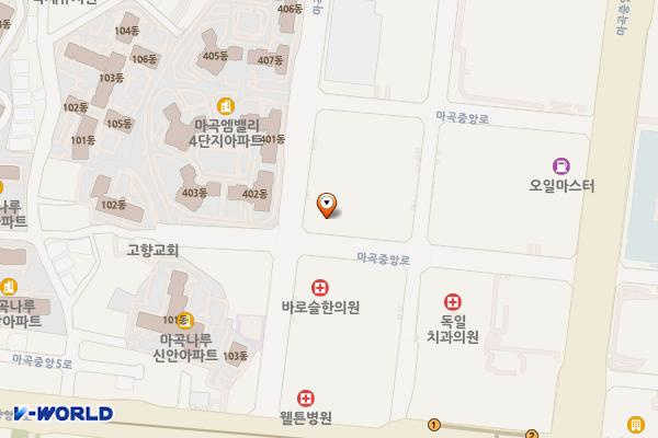 마곡일성트루엘플래닛 위치 지도 — 서울특별시 강서구 마곡중앙로 161-22