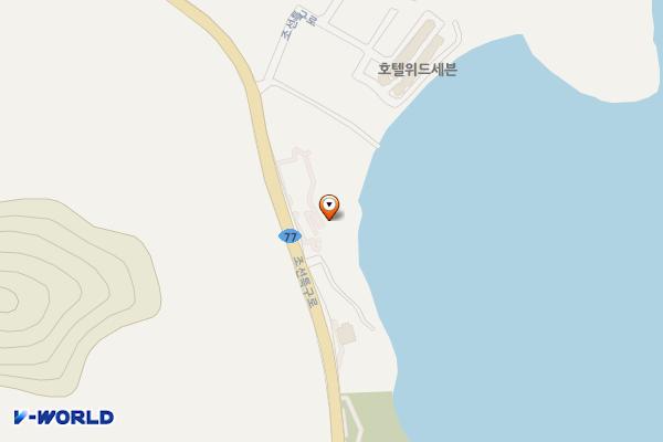 카페 해이준(경남고성) 위치 지도 — 경상남도 고성군 동해면 조선특구로 2114