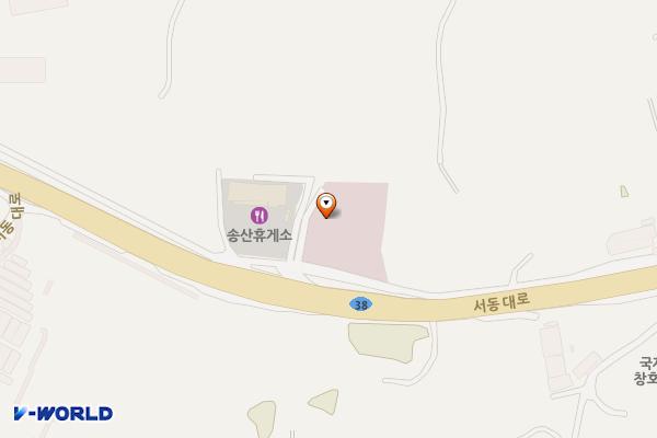 송산장례식장(이천) 위치 지도 — 경기도 이천시 장호원읍 서동대로 8579
