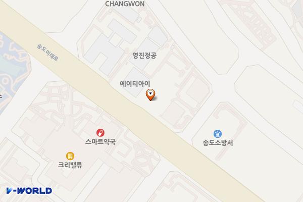 단클러스터빌딩(인천) 위치 지도 — 인천광역시 연수구 송도미래로 47