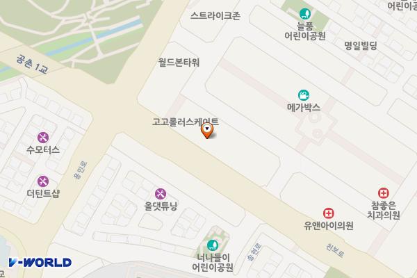 그린메디타워(의정부) 위치 지도 — 경기도 의정부시 천보로 64