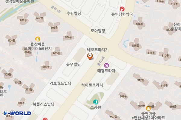 경보프라자(김해) 위치 지도 — 경상남도 김해시 율하3로 53
