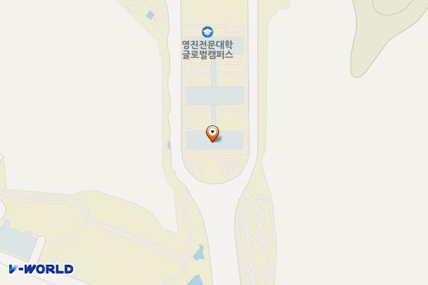 영진전문대학교 글로벌캠퍼스(칠곡) 위치 지도 — 경상북도 칠곡군 지천면 금송로 60