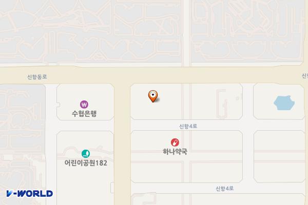 신항물조은온천(창원) 위치 지도 — 경상남도 창원시 진해구 신항동로 121