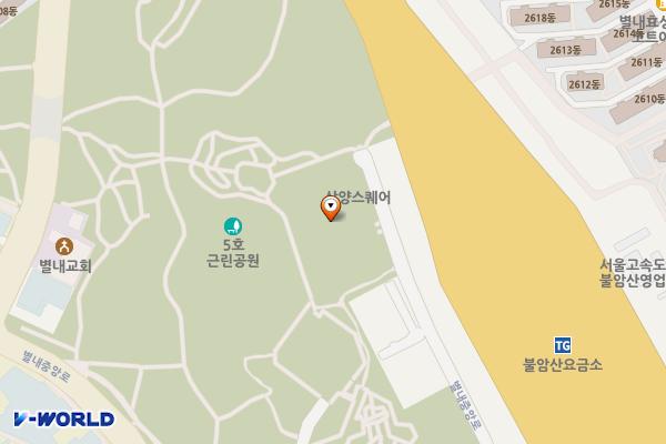 삼양 체육시설(남양주) 위치 지도 — 경기도 남양주시 별내중앙로 102-73