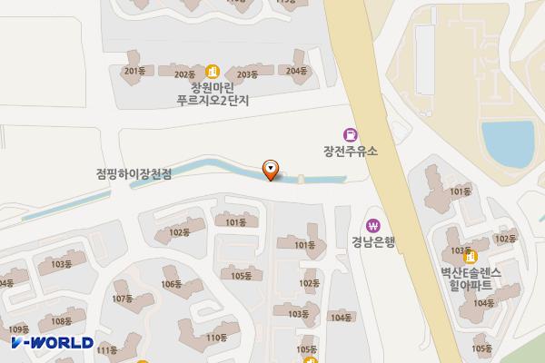 MS빌딩(창원) 위치 지도 — 경상남도 창원시 진해구 행암로 12