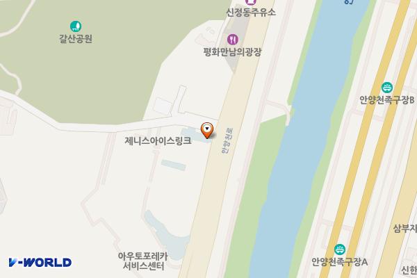 제니스스포츠클럽(구로) 위치 지도 — 서울특별시 구로구 안양천로539길 11
