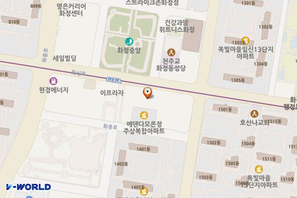 건영캐스빌플러스(고양) 위치 지도 — 경기도 고양시 덕양구 화신로 259