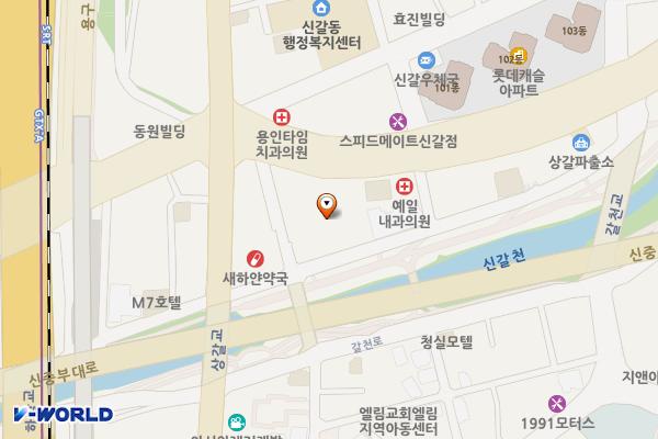 기흥역 엘리시아트윈 1차(용인) 위치 지도 — 경기도 용인시 기흥구 갈천로7번길 63-4