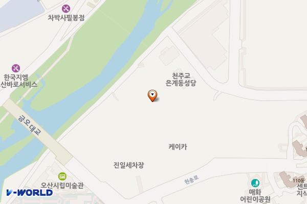 케이카 오산동탄점 위치 지도 — 경기도 오산시 현충로 95