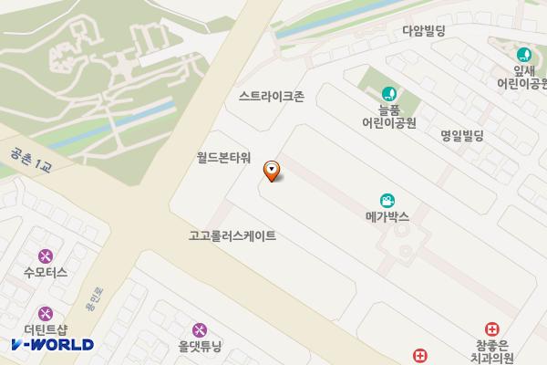 제이맘타워(의정부) 위치 지도 — 경기도 의정부시 오목로225번길 115