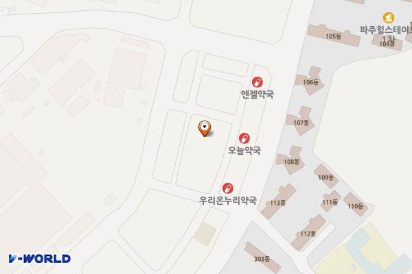 문산와우시티B동(파주) 위치 지도 — 경기도 파주시 문산읍 방촌로 1719-57