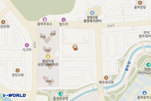 관동동공영주차장(김해) 위치 지도 — 경상남도 김해시 관동동 1052