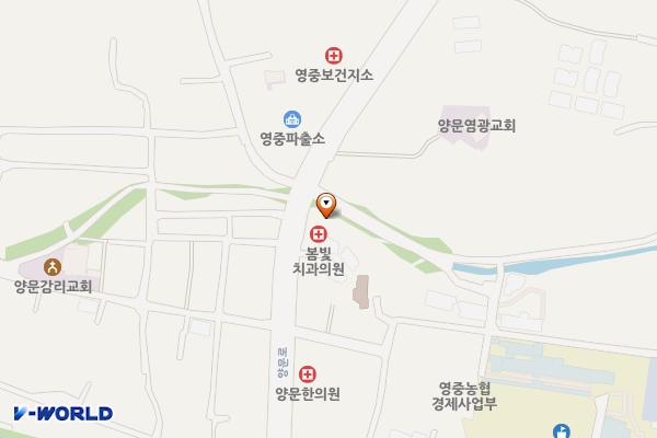 양문로 주차장 위치 지도 — 경기도 포천시 영중면 양문로9길 4
