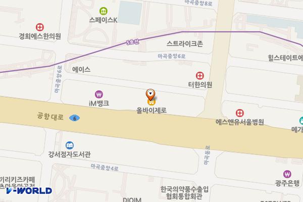 마곡 센테니아빌딩(강서) 위치 지도 — 서울특별시 강서구 공항대로 219