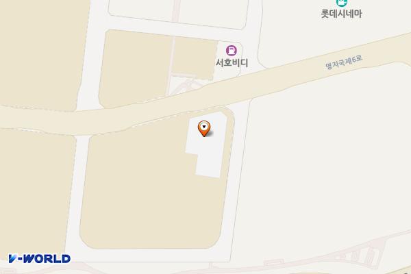 명지오션퍼스트(부산) 위치 지도 — 부산광역시 강서구 명지국제6로 90