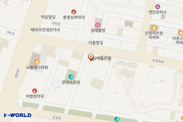 유성온천불가마사우나(대전) 위치 지도 — 대전광역시 유성구 계룡로113번길 76