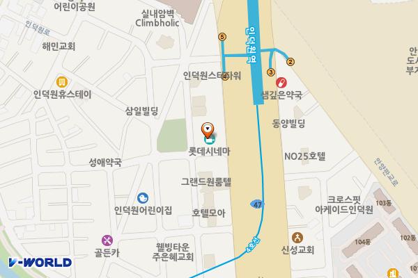 아이퍼스트타워(안양) 위치 지도 — 경기도 안양시 동안구 흥안대로 519