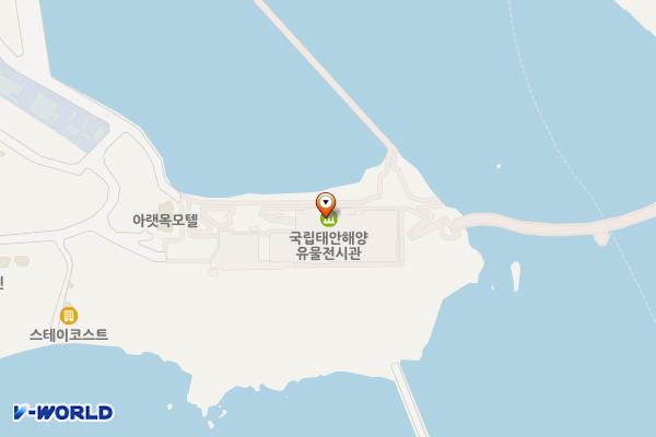 국립태안해양유물전시관 위치 지도 — 충청남도 태안군 근흥면 신진대교길 94-33