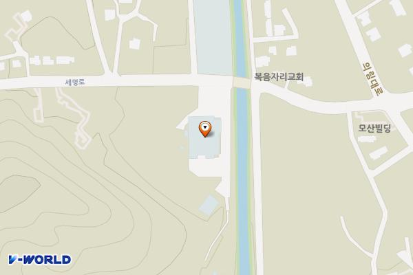 제천시족구전용체육관 위치 지도 — 충청북도 제천시 세명로 23