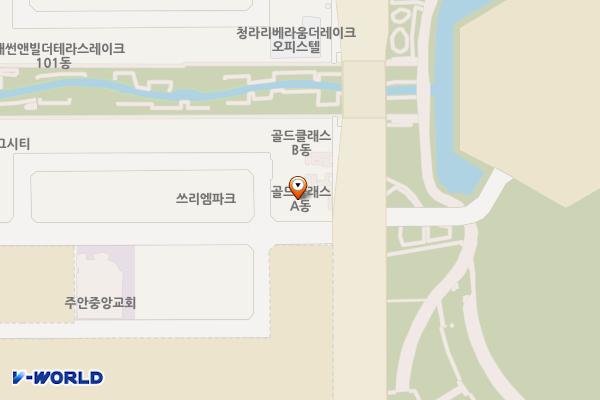인천청라 골드클래스1차 오피스텔 위치 지도 — 인천광역시 서해구 청라한내로72번길 7-31
