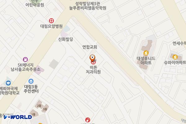 신풍프라자(영등포) 위치 지도 — 서울특별시 영등포구 가마산로48길 16