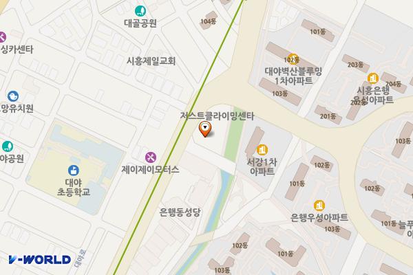 시네마타워(시흥) 위치 지도 — 경기도 시흥시 복지로 90