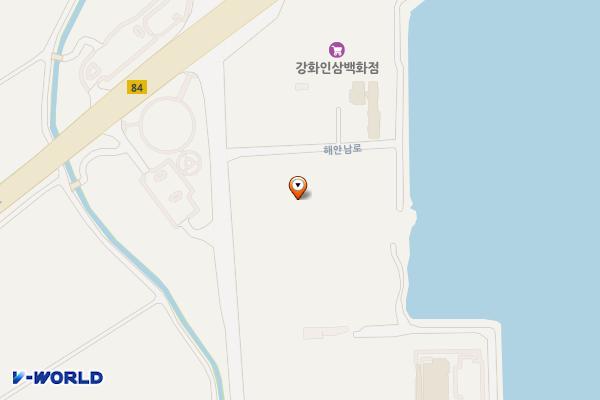 강화섬쌀밥집(인천) 위치 지도 — 인천광역시 강화군 길상면 해안남로 17