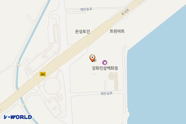 강화초지인삼센터(인천) 위치 지도 — 인천광역시 강화군 길상면 초지로 151