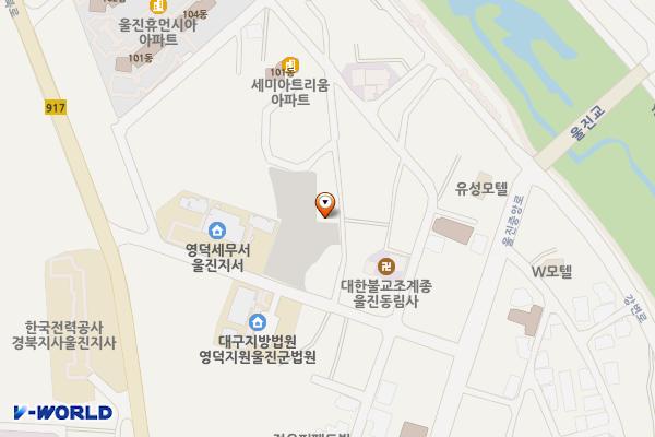 읍내3리 공영주차장(울진) 위치 지도 — 경상북도 울진군 울진읍 읍내리 406-2