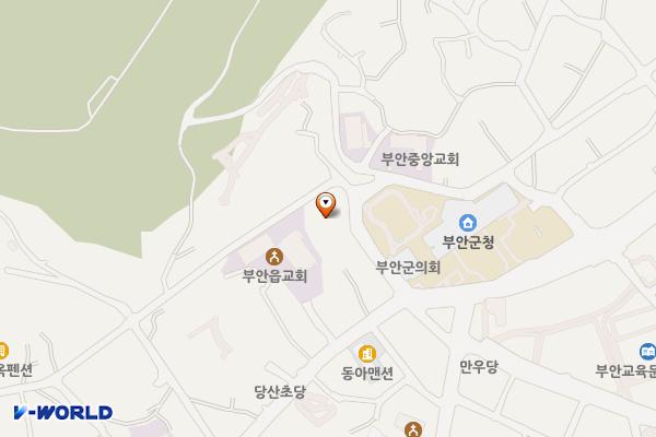 돌팍거리 공영주차장(부안) 위치 지도 — 전북특별자치도 부안군 부안읍 동헌길 7