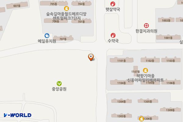 교하중앙공원 주차장(파주) 위치 지도 — 경기도 파주시 책향기로 410