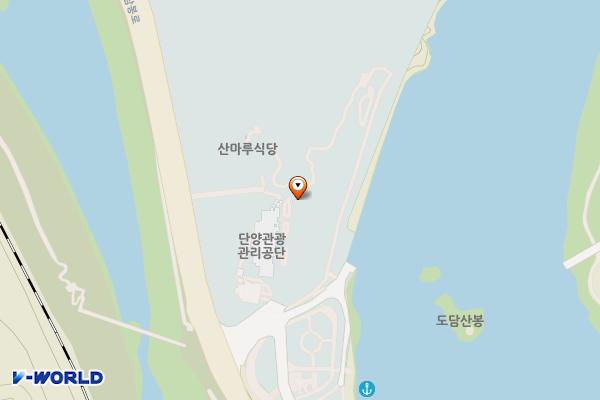 도담삼봉 주차장(단양) 위치 지도 — 충청북도 단양군 매포읍 삼봉로 644-17