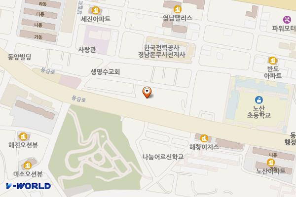 사천소방서 삼천포119안전센터 위치 지도 — 경상남도 사천시 동금로 51