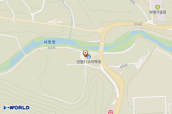 거창소방서 신원119안전센터 위치 지도 — 경상남도 거창군 신차로 3101